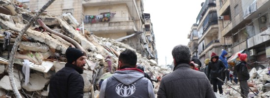 Aardbeving Syrie