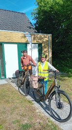 Op de laatste dag vertrokken ze uit Heel in Limburg. Ze hebben op deze dag de langste fietsafstand afgelegd, namelijk 94 kilometer.