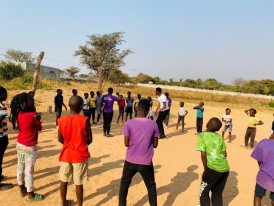 Peer educator Ngombe compound puberty